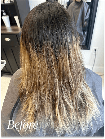 Mystique Salon | Before - Transformation 1